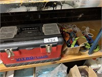 Vitrogaze Tool Box & Qty Tie Down Straps