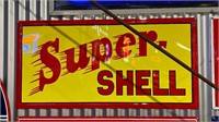 NO RESERVE - Super Shell sign 1220mm x 610mm