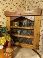 Corner Shelf and Shot Glasses