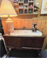 Vintage Buffet and Contents