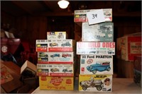 Assorted Model  Car Kits