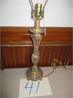 OLD CAST TABLE LAMP BASE