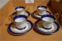 German Tea Cups and Saucers