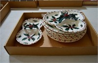 Lefton Holly Pattern Pieces
