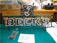 BECKS NEON SIGN NEW IN BOX