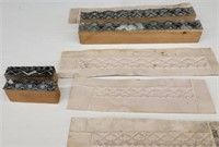 (4) Lead Printing Blocks