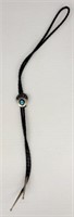 Unmarked Turquoise Bear Paw Bolo Tie