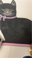 Cat chalkboard
Doll and stand
Vase