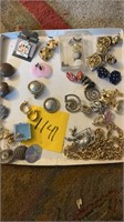 Jewelry earrings clip