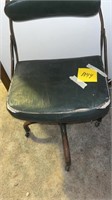 Old vintage rolling chair 
Office chair  1950