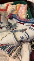 Quilts linens & more 
Basket full