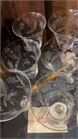 Wine glasses set of 6