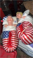 Ronald Reagan & Nancy slippers 
W puzzle