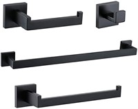 Black Towel Bar Sets / Accessories FG16567-4BK
