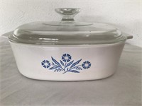 Vintage Corning Ware baking dish with lid