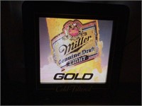 Vintage Miller Motion Light sign