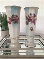 Vintage Pair Thames Vases