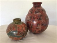 Pair of Ceramic Vases from Nicaragua