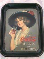 Vintage Coca Cola tray. Nice shape