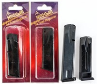 9MM 3 Beretta 92 and M9 + Ruger P Series Magazines