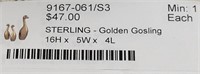 43 - NEW WMC STERLING GOLDEN GOSLINGS (Z17)