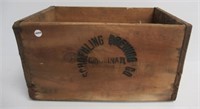 Vintage Schoenling Brewing Co. Wood Crate.