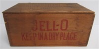 Vintage Jell-O Dovetailed Corners Lidded Wood