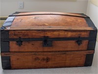 19th C Dome Top Chest