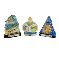 (3) 1970's Jim Beam Collectible Decanters