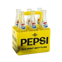 Vintage Diet Pepsi-Cola 10 oz Bottles and Carrier