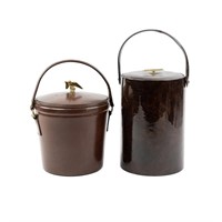 Bosca and Georges Briard Ice Buckets
