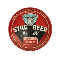 1940s People's Brewing Co. "Stag Beer" Metal Bee