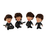1964 Remco Beatles Rubber Doll Set