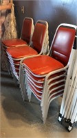 New stacking Chairs in groups of 6