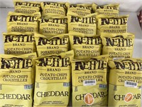 16 PIECES OF 220G KETTLE BRAND CHEDDAR POTATO