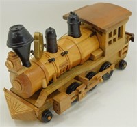 Wooden Train Engine Toy