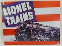 * Lionel Trains Tin Sign
