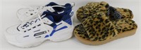 Size 9.5 Reebok Tennis Shoes & Pair of Sandals