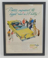 * Vintage 1957 V-8 Pontiac Convertible