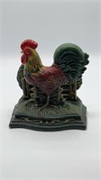 Cast Iron Rooster Napkin Holder