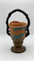 11" Roseville Pottery Basket #353-11