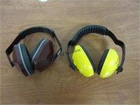 (2) Pairs Of Ear Muffs / Ear Protection