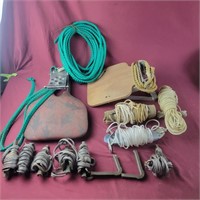 Tree Climbing gear, Steps, Seats, Rope, Pulley etc
