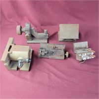 Box of Misc Machinist Tool parts and accessories
