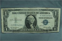 Vintage 1935 $1.00 Silver Certificate