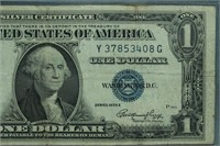 Vintage 1935 $1.00 Silver Certificate