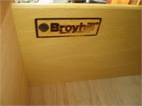 Broyhill Natural Pine 3 Shelf Upright Cabinet