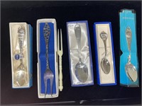 Collector Spoons one sterling