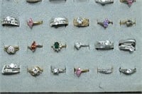 Huge Lot of Assorted Rings