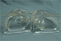 Glass Horse Bookends & Horse Jewelry Box.